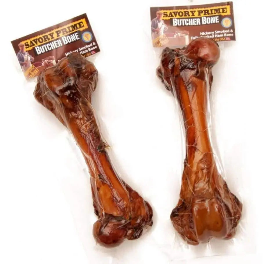 Savory Prime USA Ham Butcher Bone Dog Chew 0.75 lb Savory Prime CPD