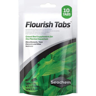 Seachem Laboratories Flourish Tabs Plant Supplement Seachem Laboratories