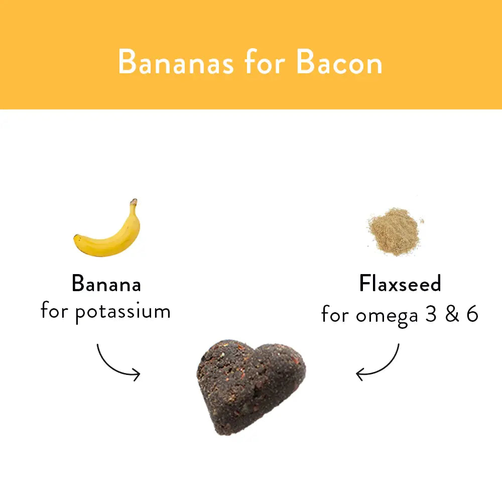 Shameless Pets Bananas For Bacon Soft Baked Dog Treats Shameless Pets