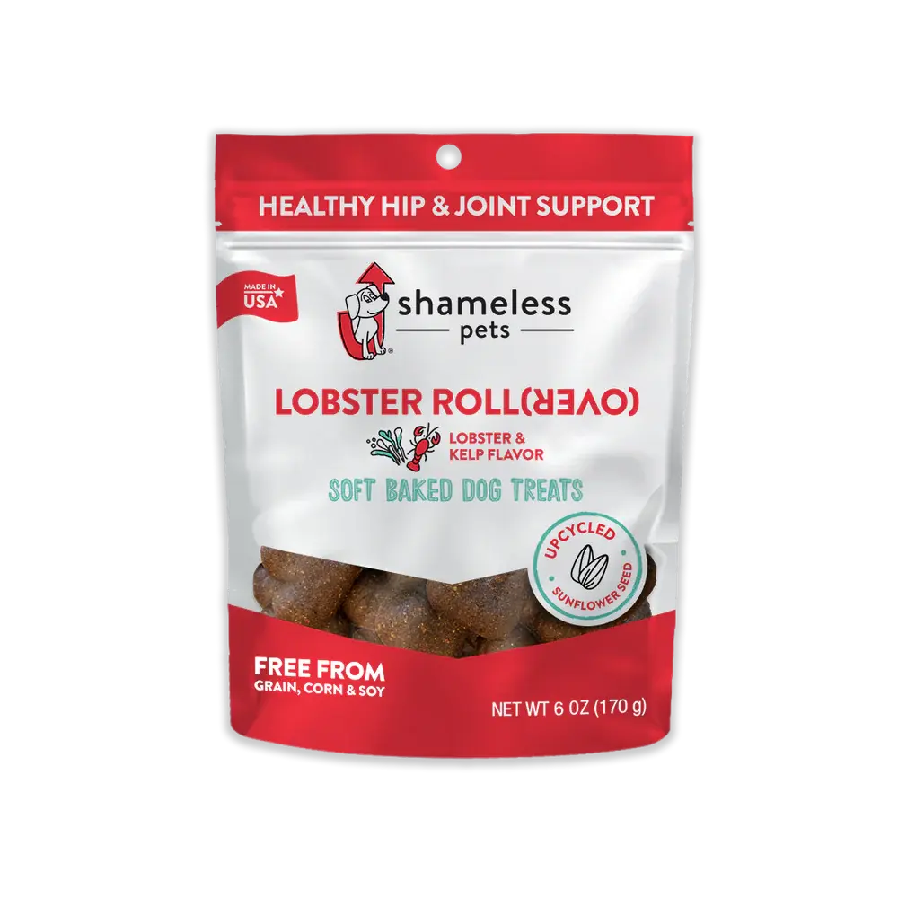 Shameless Pets Lobster Rollover Soft Baked Dog Treats Shameless Pets