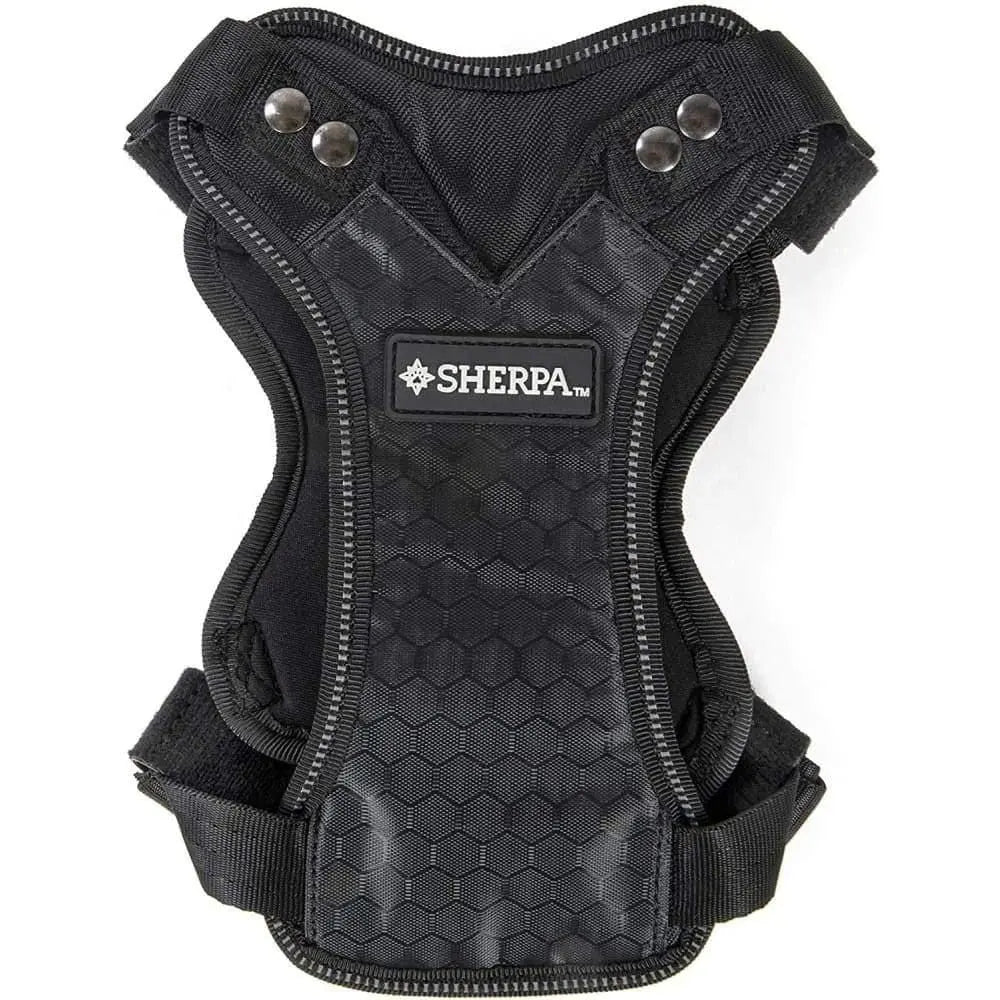 Sherpa's Pet Trading Company Crash Tested Seatbelt Safety Dog Harness Black Sherpa's Pet Trading Company CPD