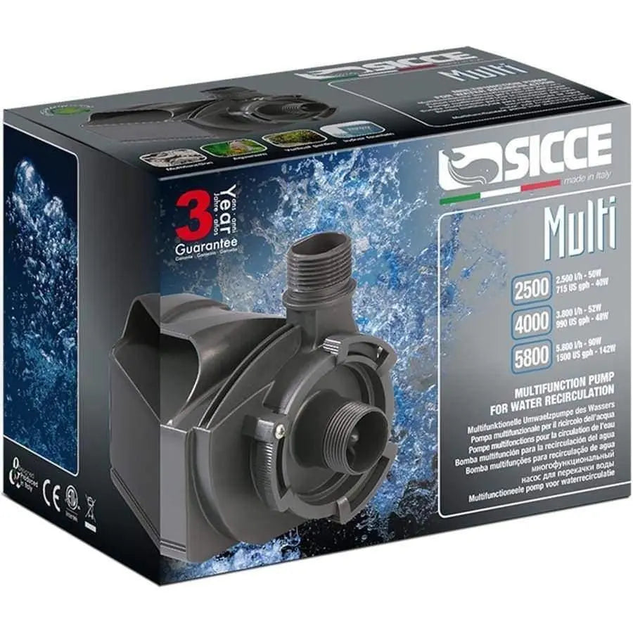 Sicce MULTI 2500 Pump - 715 GPH 1ea Sicce CPD