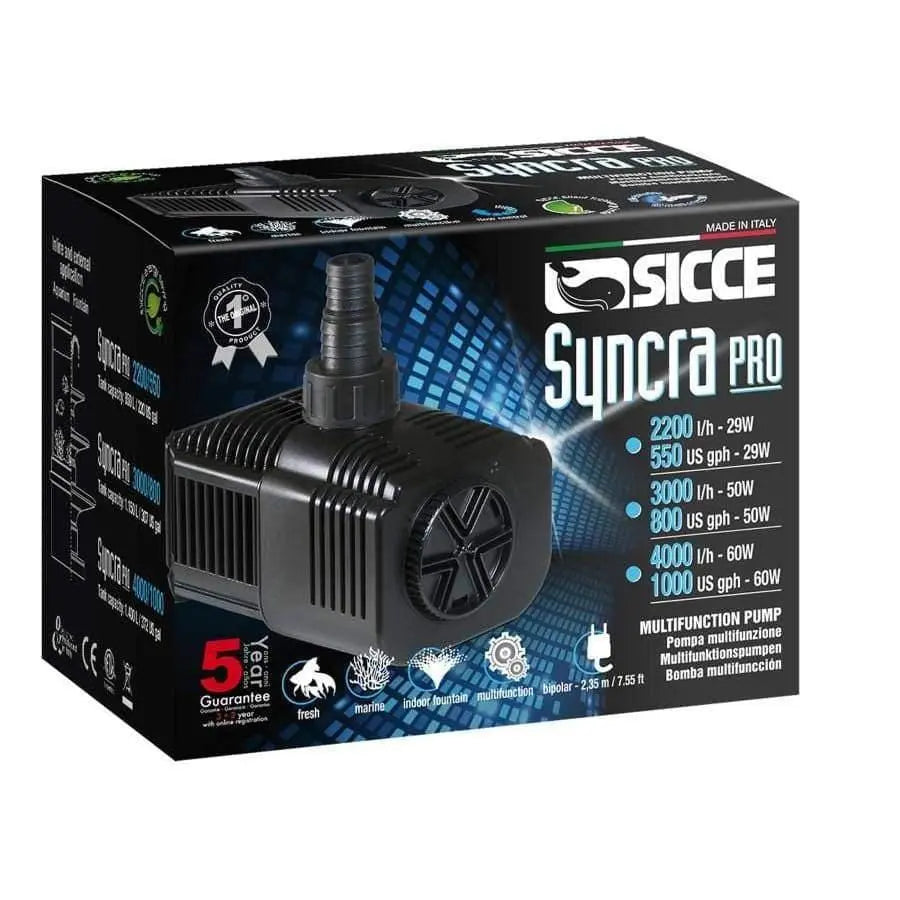 Sicce SYNCRA PRO 3000 Pump - 800 GPH 1ea Sicce CPD