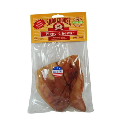 Smokehouse USA Made Natural Pig Ears Dog Chew 1ea/2 pk, 1.7 oz Smokehouse