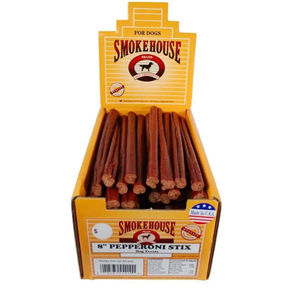 Smokehouse USA Made Pepperoni Stix Dog Treats Smokehouse