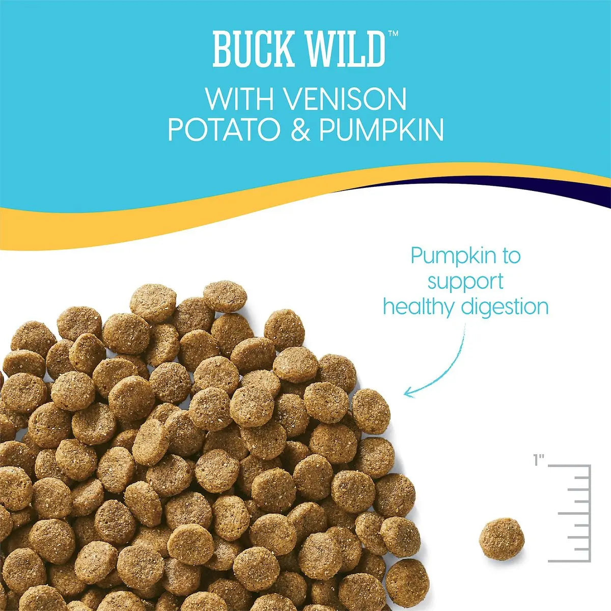 Solid Gold Pet Buck Wild Grain Free Venison Potato & Pumpkin Recipe Dog Food 24 Lbs Solid Gold