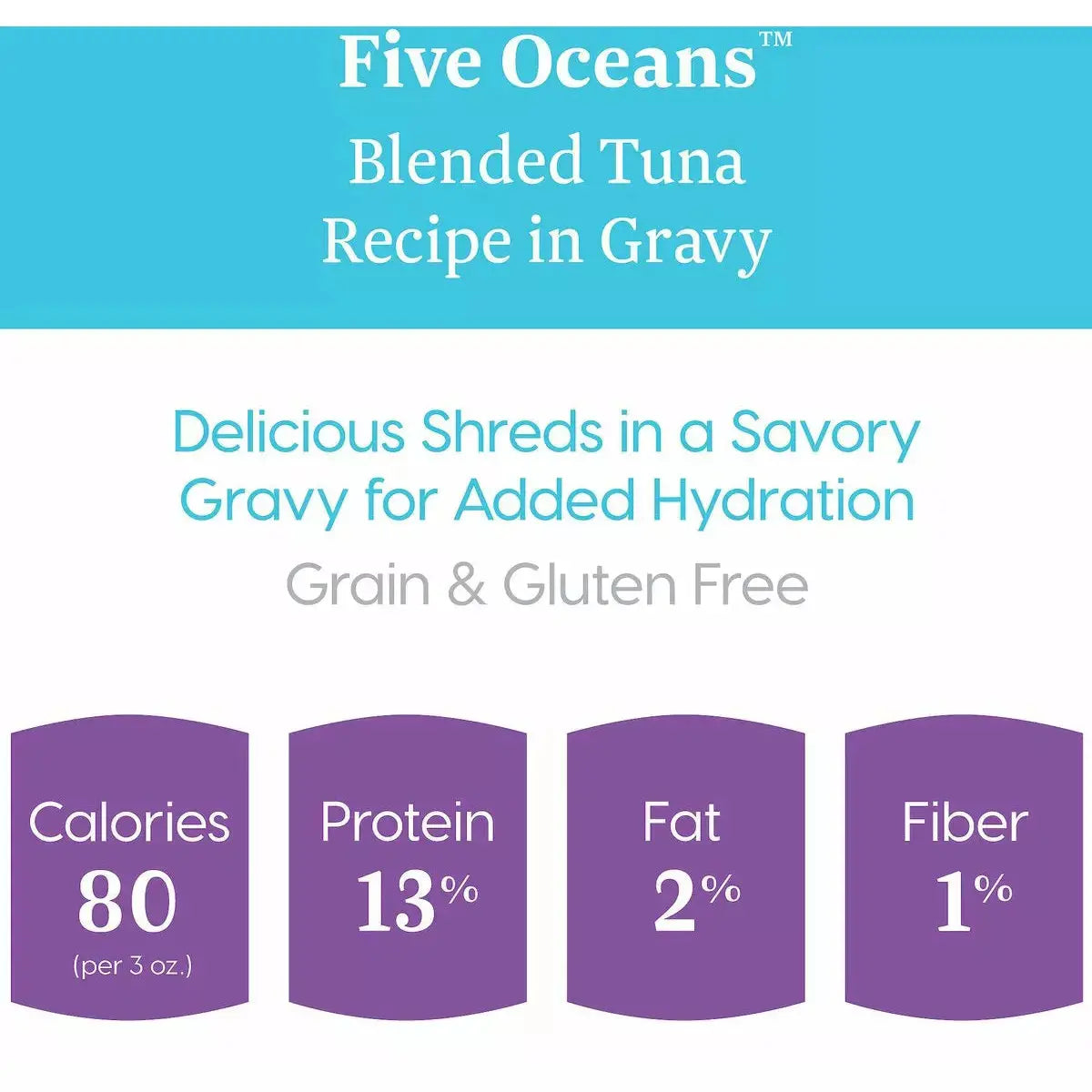 Solid Gold® Five Oceans Blended Tuna Recipe in Gravy Cat Food Solid Gold