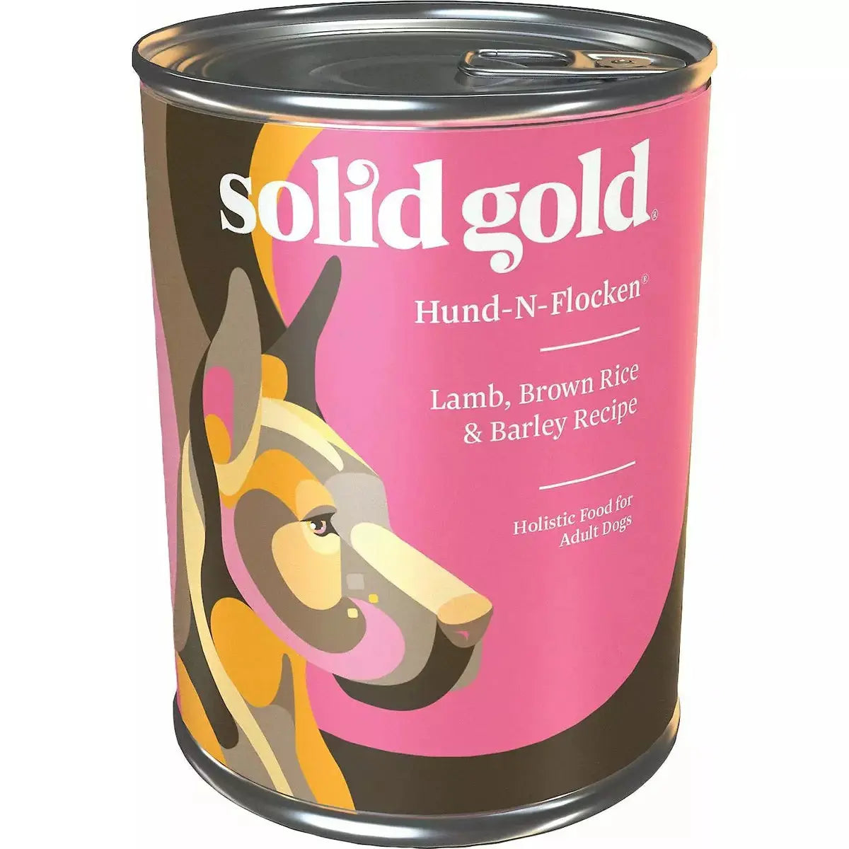 Solid Gold® Hund-N-Flocken Lamb Brown Rice & Barley Recipe Adult Dog Food 13.2 Oz x 6 Count Solid Gold