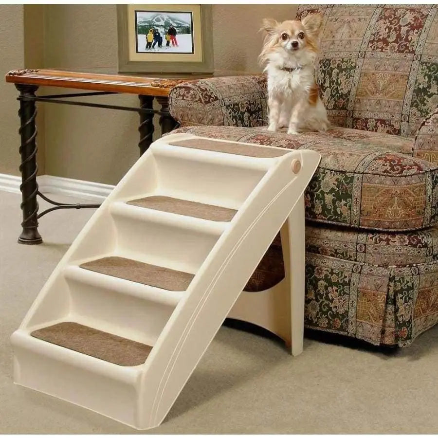 Solvit Products CozyUp Folding Pet Steps Tan Solvit Products CPD