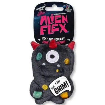 Spunky Pup Alien Flex Mini Ghim Plush Dog Toy Spunky Pup