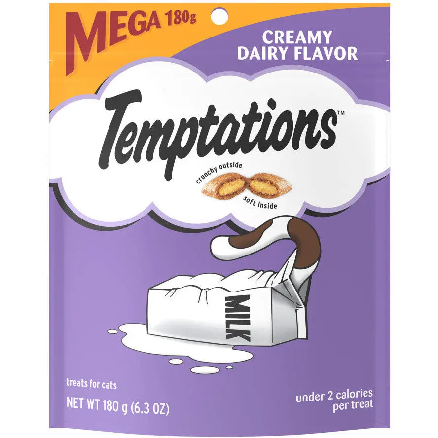 Temptations Creamy Dairy Flavor Cat Treats Temptations