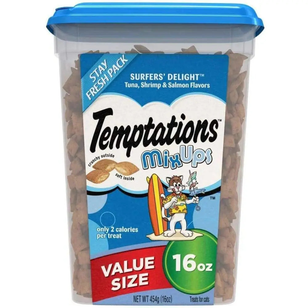 Temptations MixUps SURFER'S DELIGHT Flavor Cat Treat Temptations