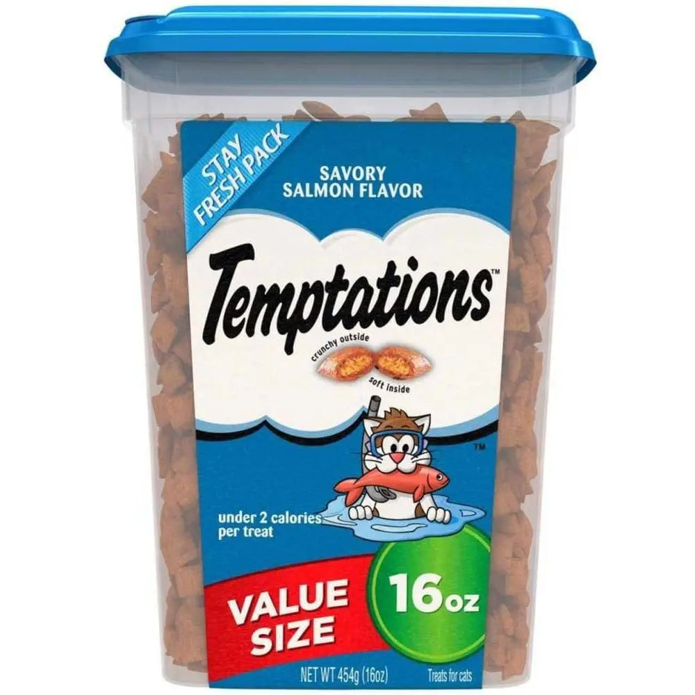 Temptations Savory Salmon Flavor Cat Treat Temptations