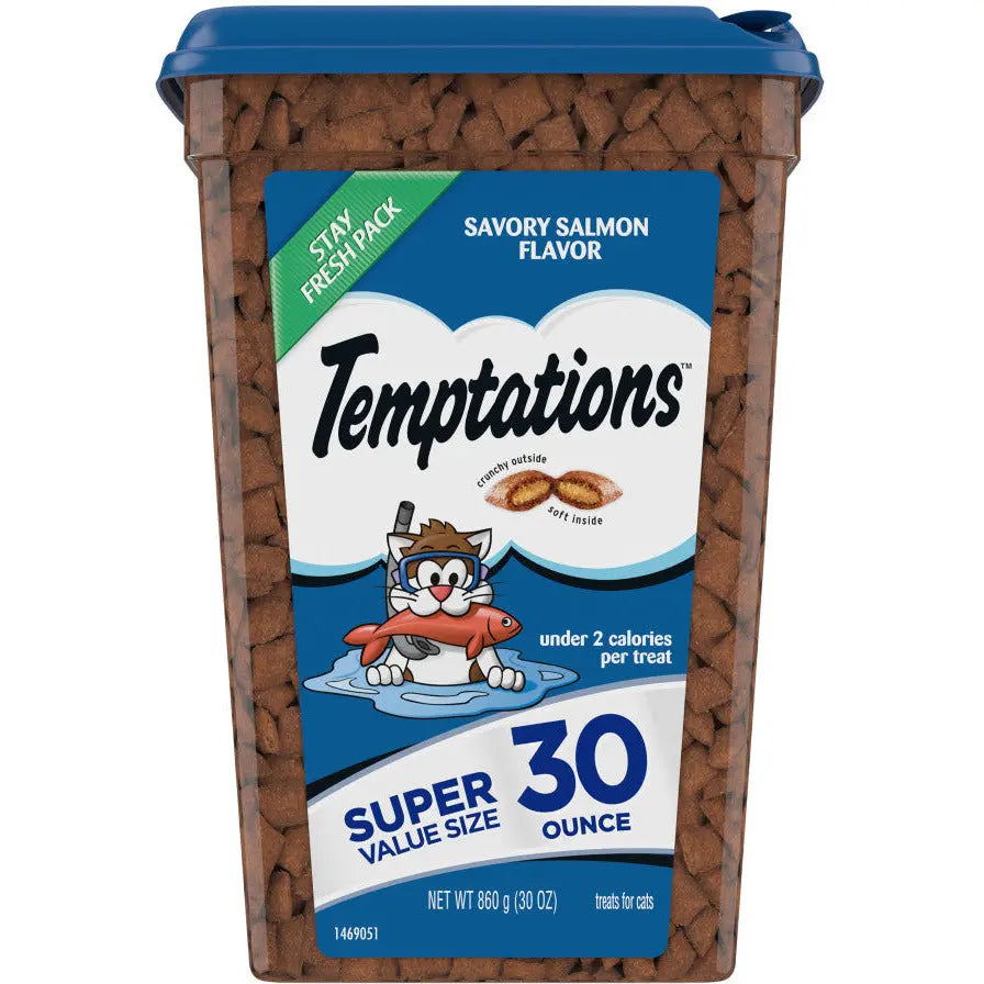 Temptations Savory Salmon Flavor Cat Treat Temptations