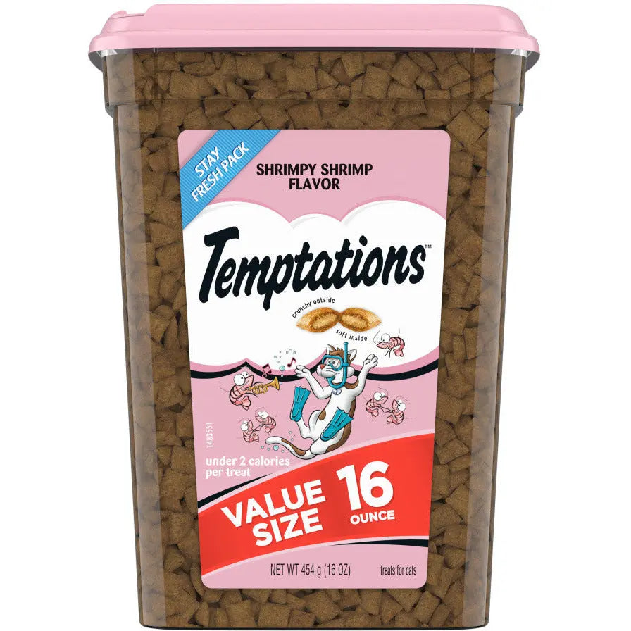 Temptations Shrimpy Shrimp Flavor Cat Treat 1ea/3 oz Temptations