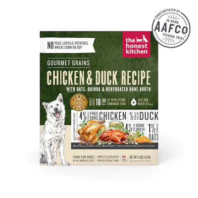 The Honest Kitchen Dehydrated Gourmet Grains Chicken & Duck Dog Food The Honest Kitchen