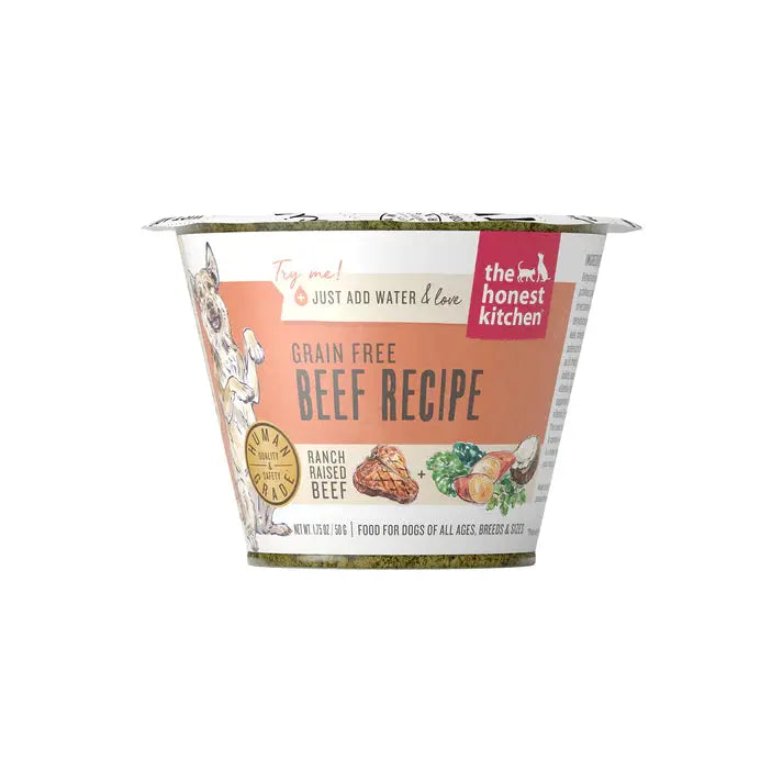 The Honest Kitchen Dehydrated Grain Free Beef Recipe Dog Food The Honest Kitchen