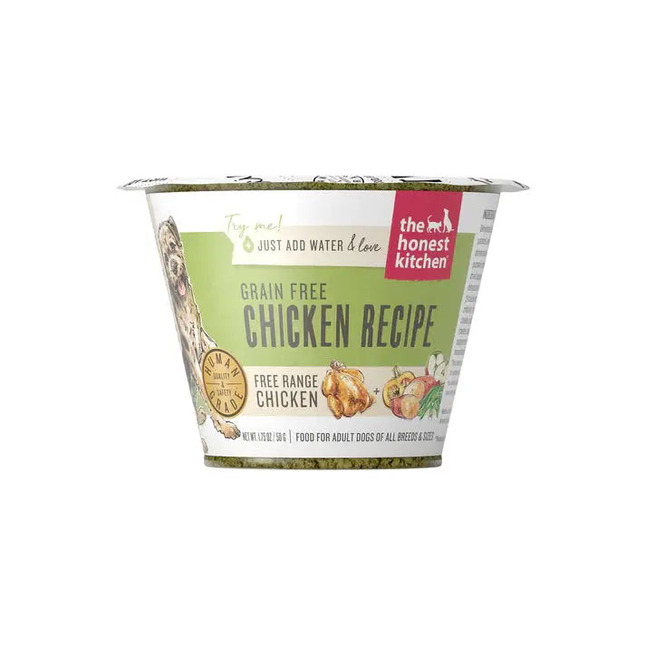 The Honest Kitchen Dehydrated Grain Free Chicken Recipe Dog Food The Honest Kitchen