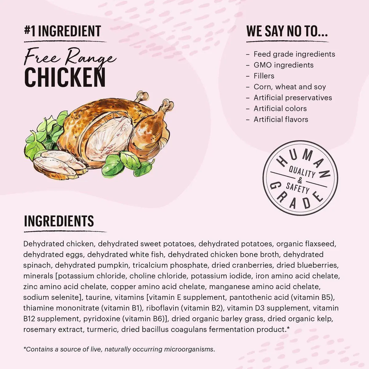 The Honest Kitchen Dehydrated Grain Free Chicken & Fish Cat Food The Honest Kitchen