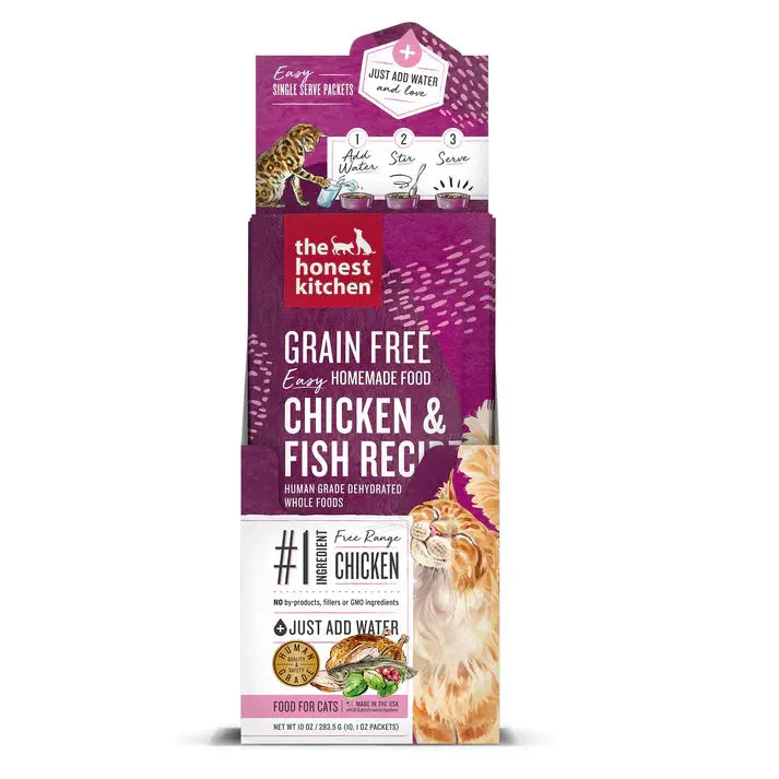 The Honest Kitchen Dehydrated Grain Free Chicken & Fish Cat Food The Honest Kitchen