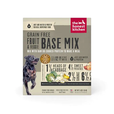 The Honest Kitchen Dehydrated Grain Free Fruit & Veggie Base Mix Recipe Dog Food The Honest Kitchen