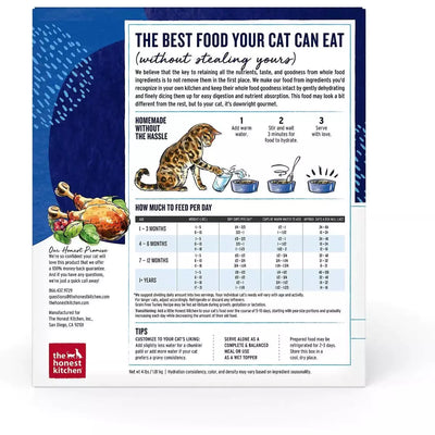 The Honest Kitchen Dehydrated Grain Free Turkey Cat Food The Honest Kitchen