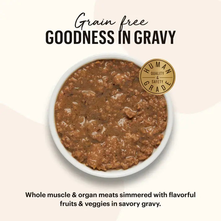 The Honest Kitchen Grain Free Minced Turkey in Bone Broth Gravy Wet Cat Food The Honest Kitchen