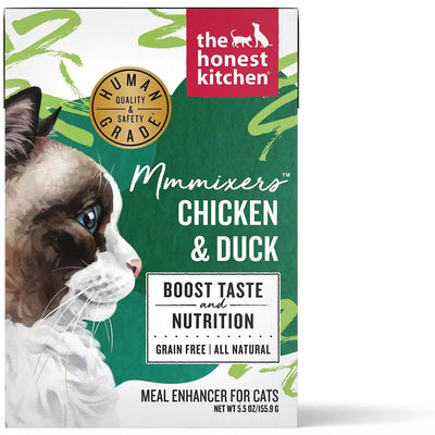 The Honest Kitchen Mmmixers Human Grade Chicken & Duck Cat Food Toppers 12/5.5oz The Honest Kitchen