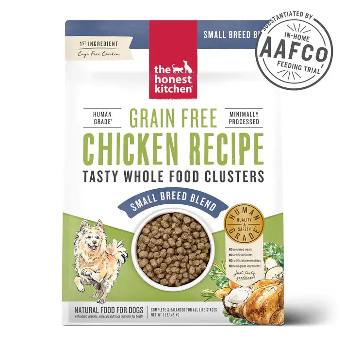 The Honest Kitchen Whole Food Clusters Small Breed Grain Free Chicken Dry Dog Food The Honest Kitchen