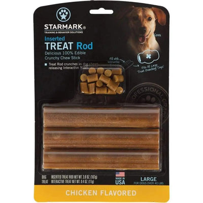 Treat Rod Refill For Treat Crunching Toys Starmark Pet