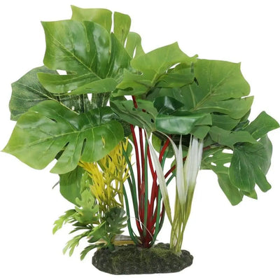 Tropical Gardens Split Green Leaf Philodendron Blue Ribbon Pet