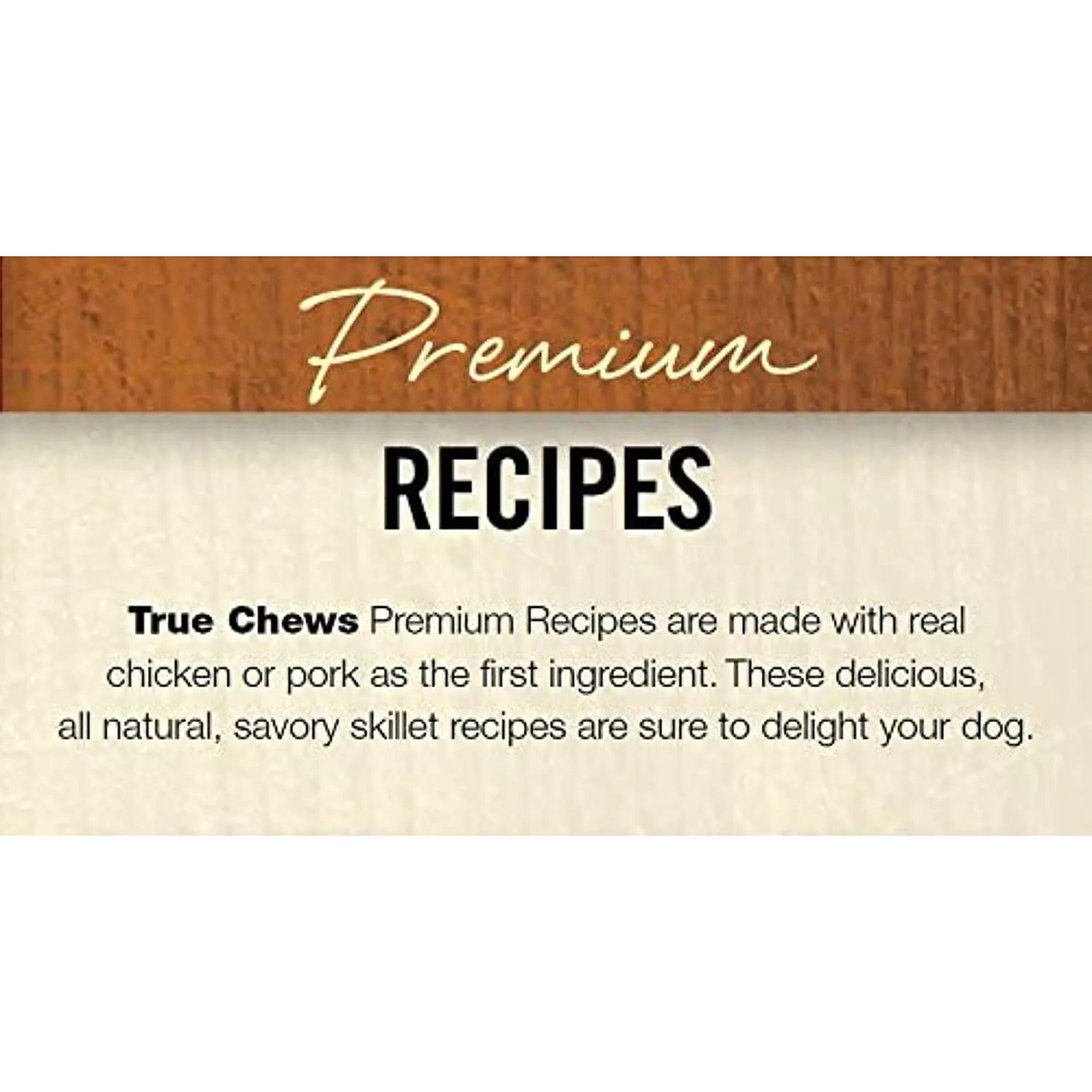 True Chews Beef & Prime Rib Recipe Dog Treat 10 oz True Chews