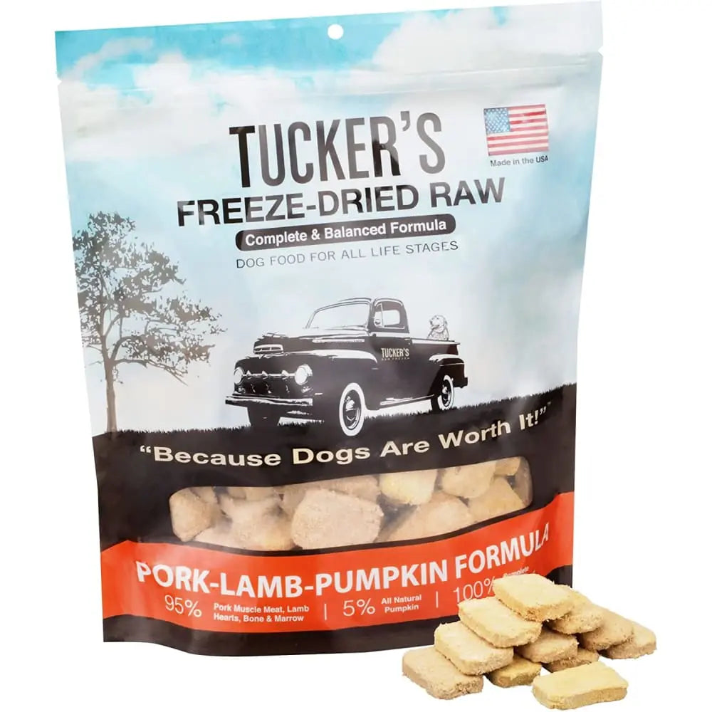 Tucker's® Pork-Lamb-Pumpkin Formula Freeze-Dried Dog Food, 14 Oz Tucker's