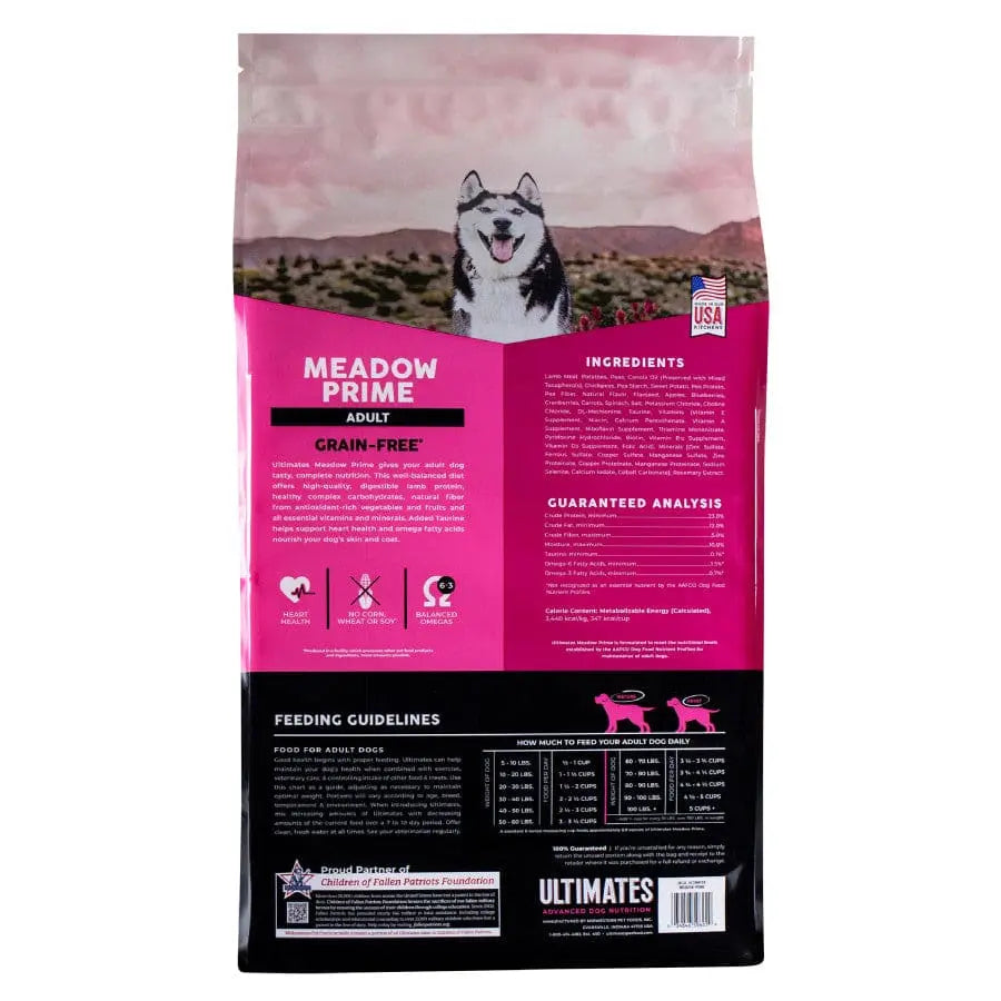 Ultimates Meadow Prime Dry Dog Food Ultimates