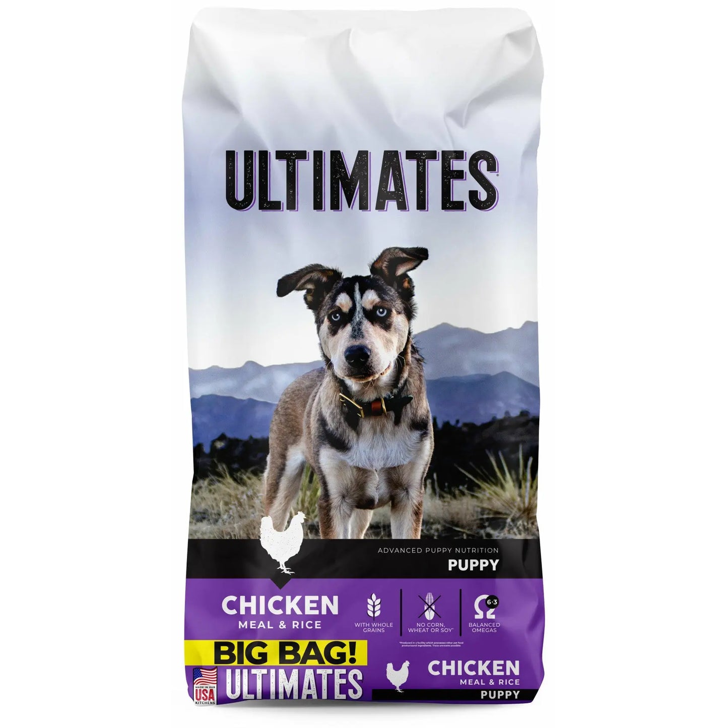 Ultimates Puppy Dry Dog Food Chicken Meal & Rice Ultimates