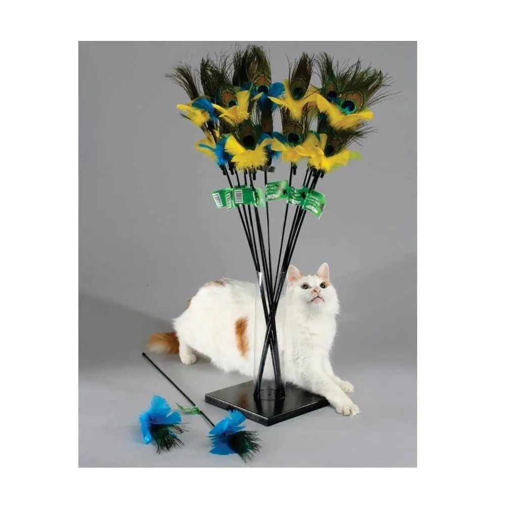 Vee Enterprises Purrfect® Peacock Feather Cat Toys Vee Enterprises