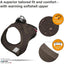 Vest Harness Softshell with Air-Mesh Lining Step-in Dog Harness Lightweight for Small Medium Dogs Curli