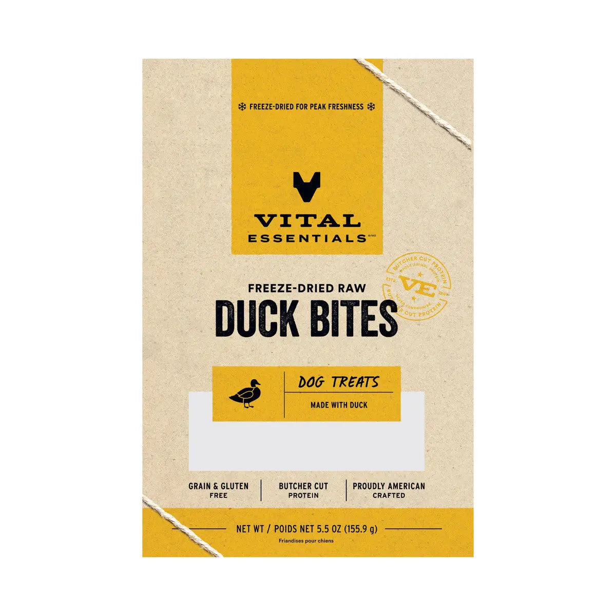 Vital Essentials® Freeze-Dried Duck Bites Dog Treats Vital Essentials®