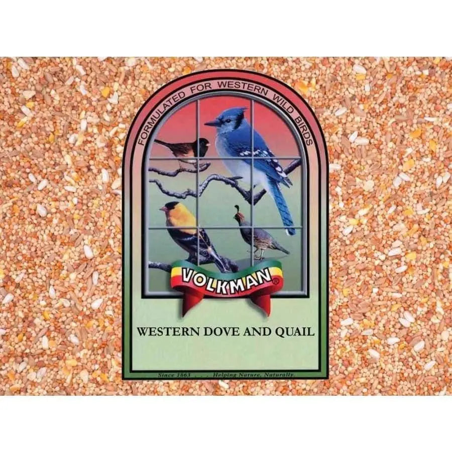 Volkman Seed Company Western Dove & Quail Wildbird Mixed Seed Bird Food Volkman Seed Company