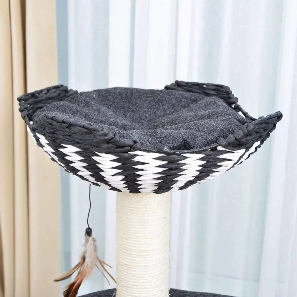 W/ a Soft Hand-Woven Paper Rope Condo, PetPals Group