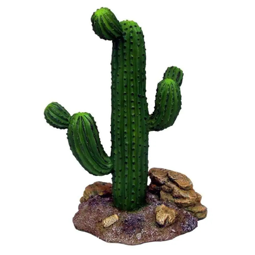 Weco Products Wecorama Badlands Saguaro Cactus Terrarium Ornament Saguaro Cactus Brown, Green Weco CPD