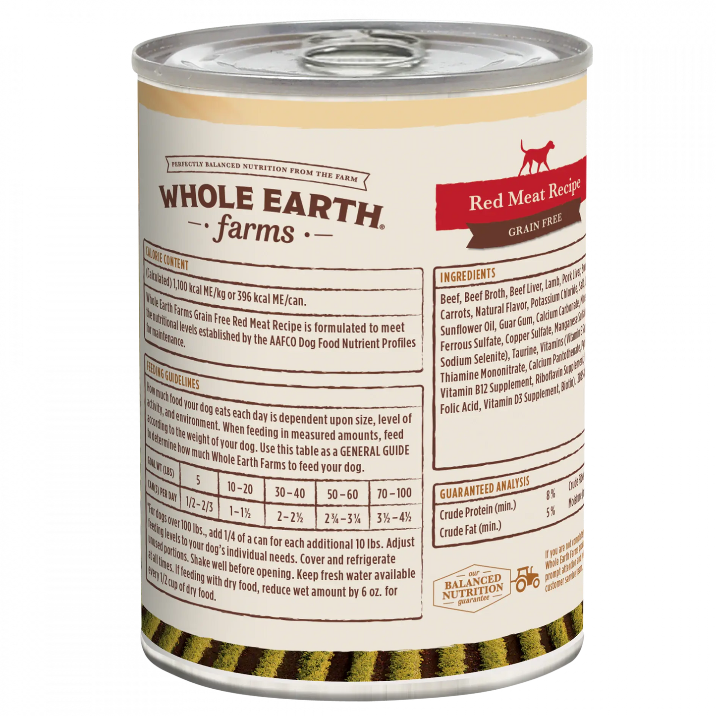 Whole Earth Farms Red Meat Canned Dog Food 12 / 12.7 oz Whole Earth Farms®