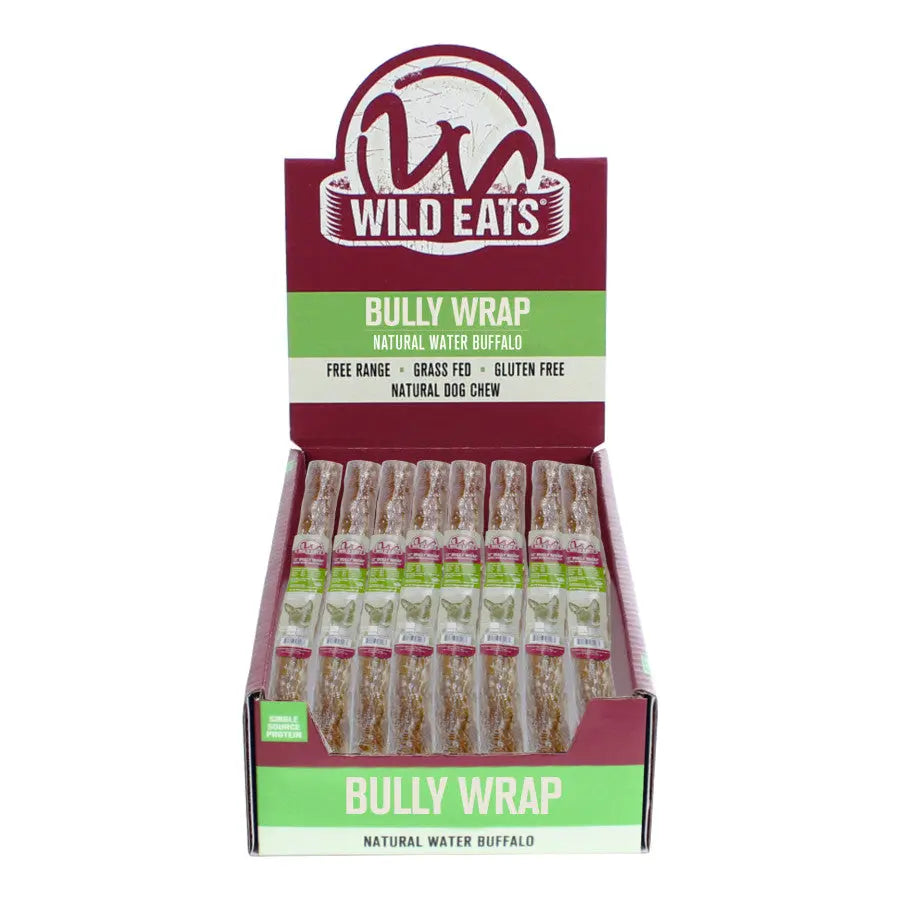 Wild Eats Water Buffalo Bully Wrap Dog Treat Wild Eats