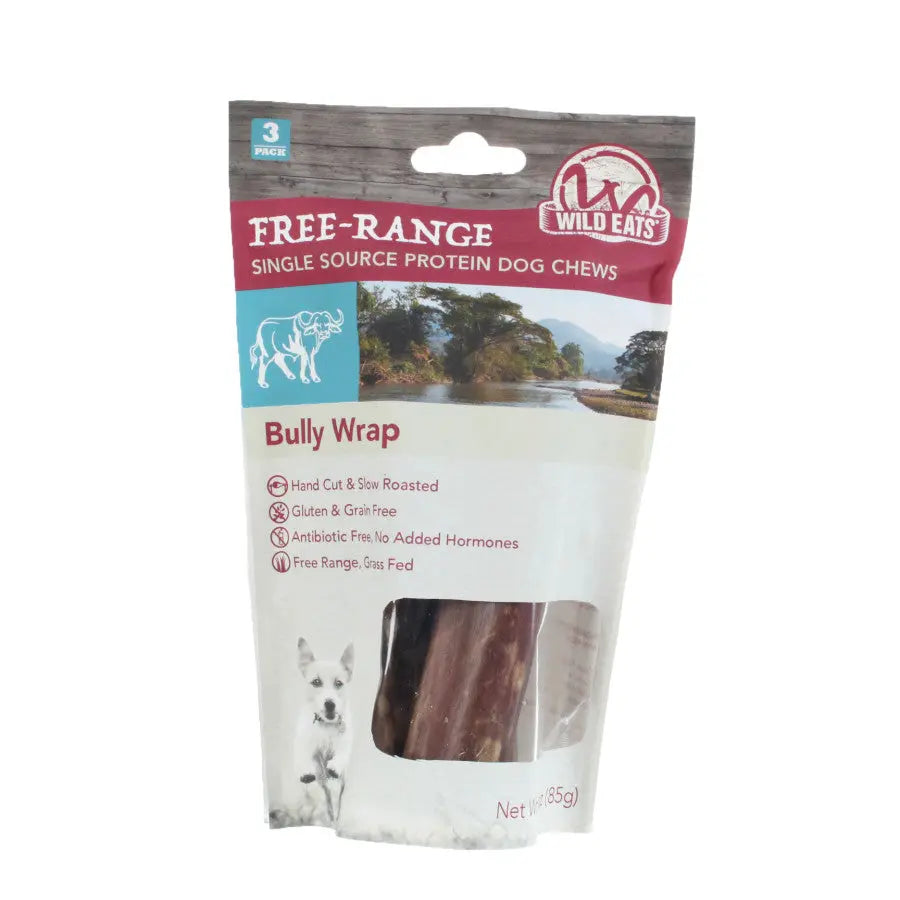 Wild Eats Water Buffalo Bully Wrap Dog Treat Wild Eats