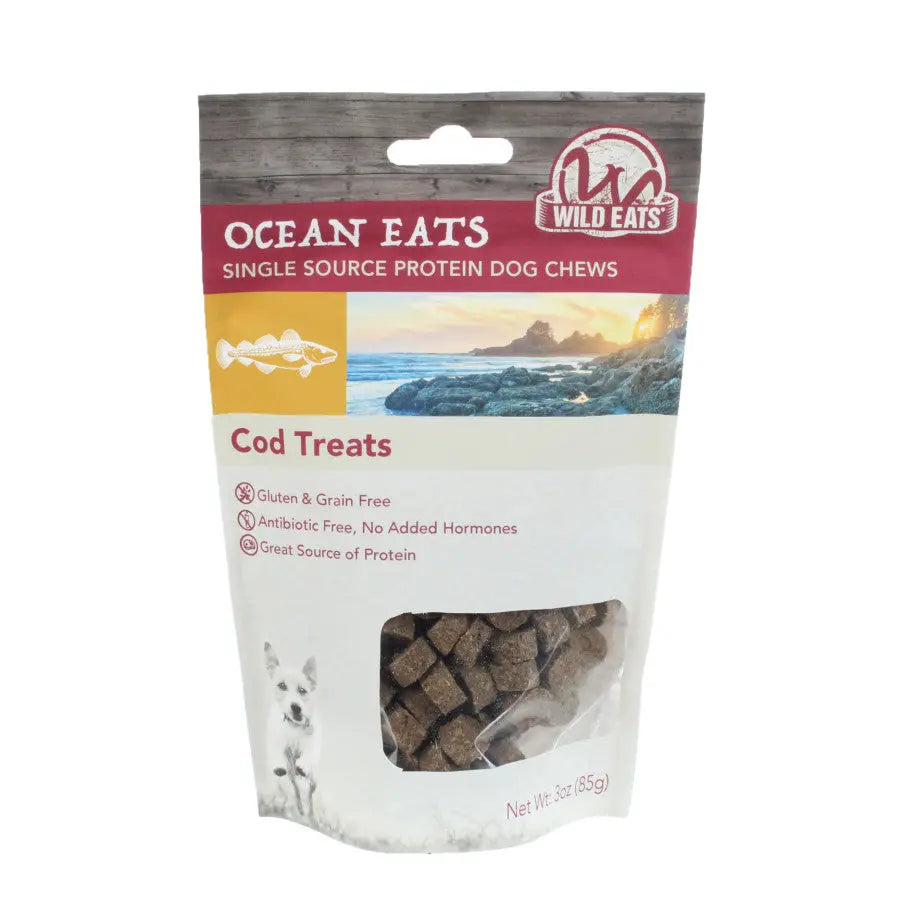 Wild Eats Wild Caught Cod Treats Dog Treat 3 oz Wild Eats