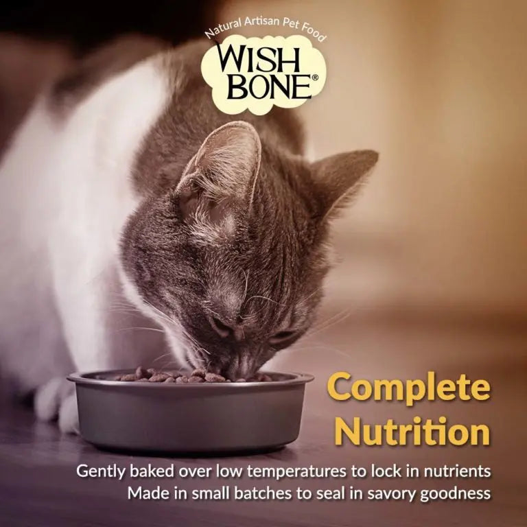 Wishbone Grain Free Graze Grass fed New Zealand Beef Dry Cat Food Wishbone