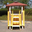 Wooden Waterproof Cat Dog Puppy House with Ladder 2 Story Talis Us