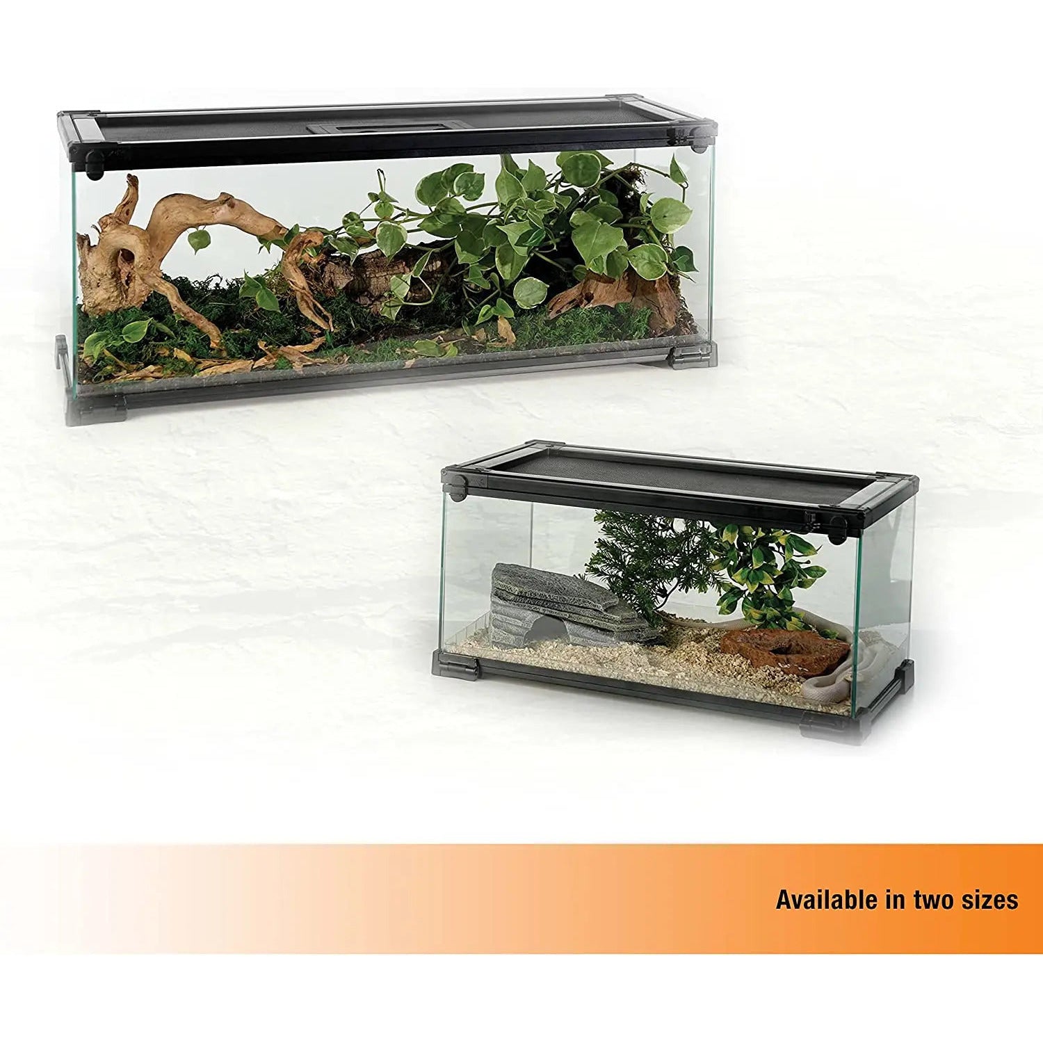 Zilla QuickBuild Terrarium with Easy Clean Bedding Tray Zilla