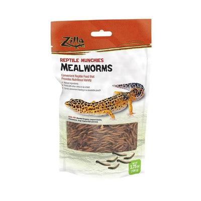 Zilla® Freeze Dried Munchies Mealworm Reptile Food 3.75 Oz Zilla®