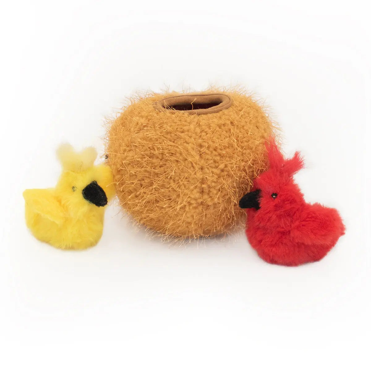 ZippyClaws Burrow Birds in Nest Cat Toys Zippy Paws